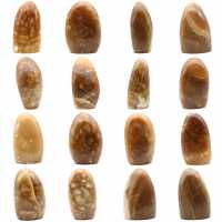 Natural honey calcite stone