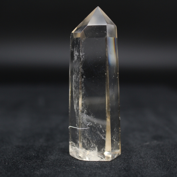 Rock crystal prism