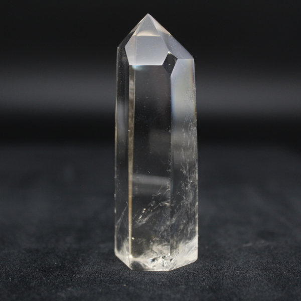 Rock crystal prism