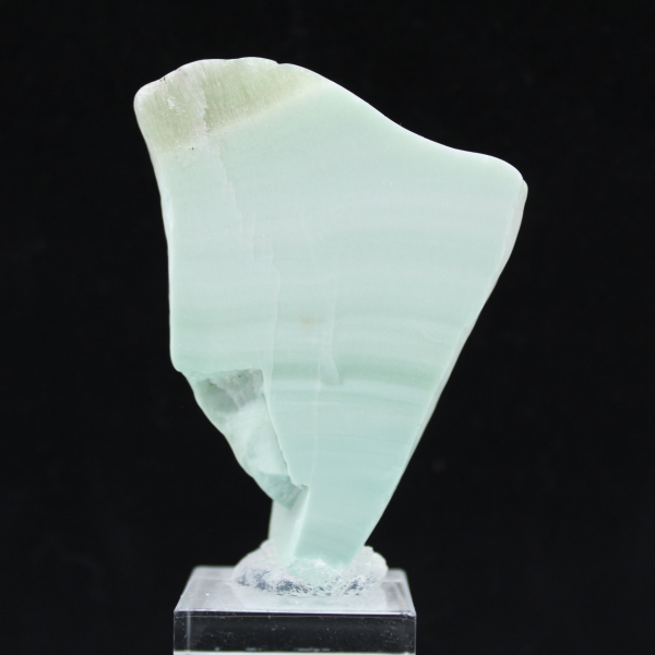 Natural Green Aragonite slice for decoration