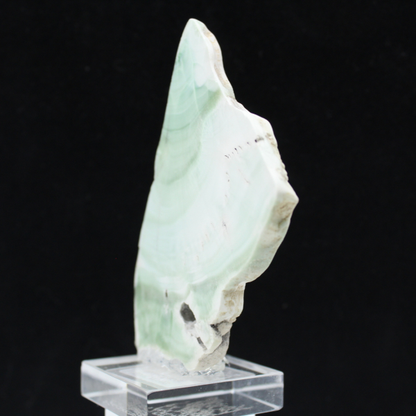 Natural Green Aragonite slice for decoration