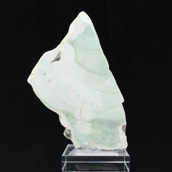 Natural Green Aragonite slice for decoration