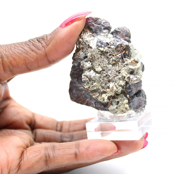 Decorative Stone Sphalerite Pyrite
