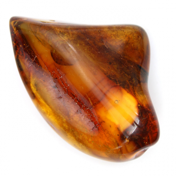 Polished Baltic Amber Pebble - Aesthetics and Authenticity