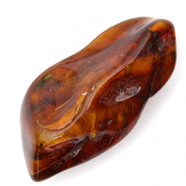 Baltic Amber: Natural Polished Pebble for Collectors