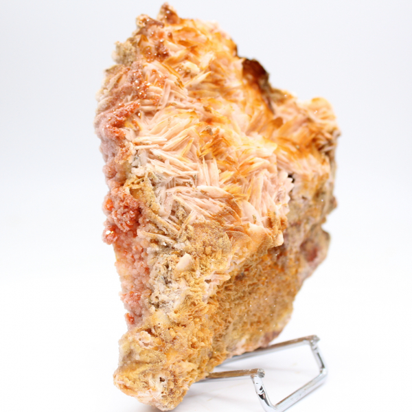 Orange barite crystals from Morocco for collectors