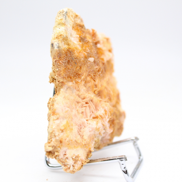 Collectible Moroccan orange barite crystals