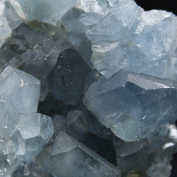 Celestine from Madagascar: Crystals and Natural Druse