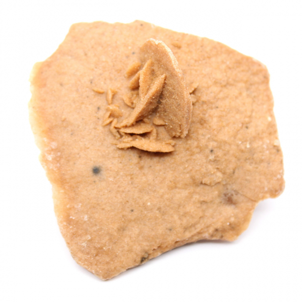 Small Desert Rose of Morocco: natural geological fragment