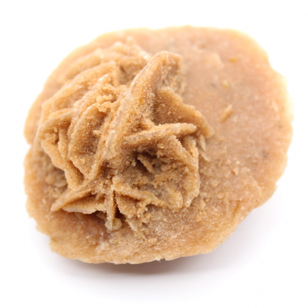 Moroccan desert rose: authentic crystalline structure