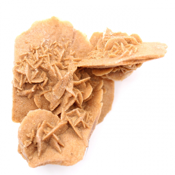 Desert rose of Morocco: substantial gypsum crystal