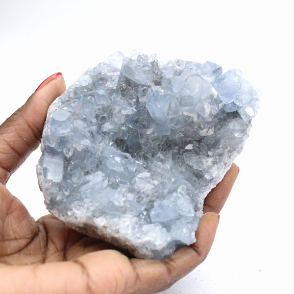 Celestine from Madagascar - Crystallized Druse