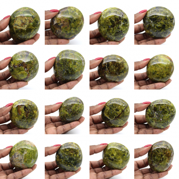 Green Opal Rock Pebble