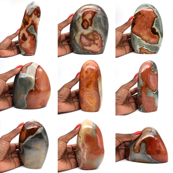 Natural Imperial Jasper Rock