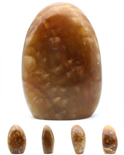 Honey calcites Madagascar collection November 2021