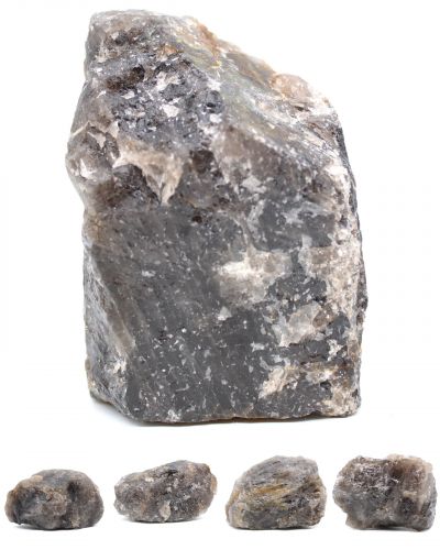 Raw smoky quartz Madagascar collection December 2021
