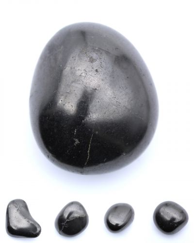 polished shungites Russia collection August 2023