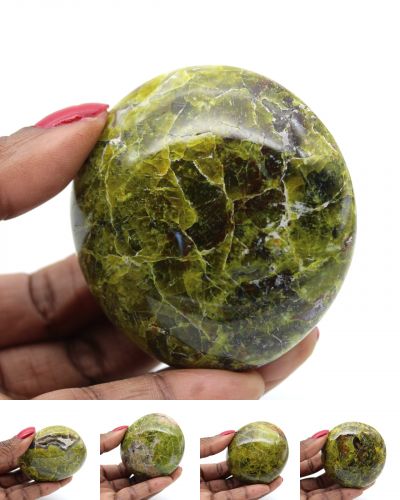 Green Opal Pebbles Madagascar collection October 2023