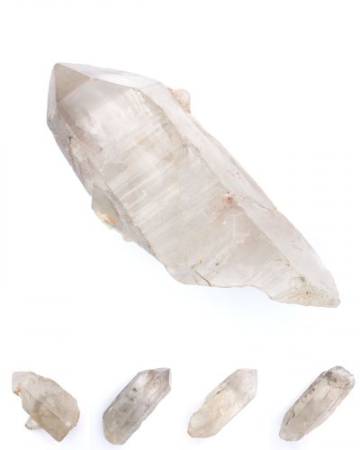 Raw quartz Madagascar collection February 2024