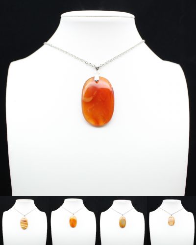 Oval carnelian Madagascar collection June 2025