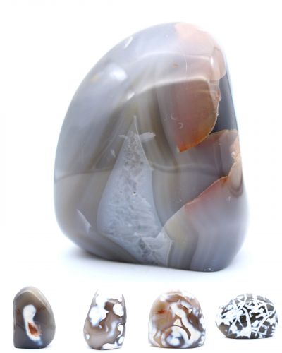 Polished agates Madagascar collection May 2025