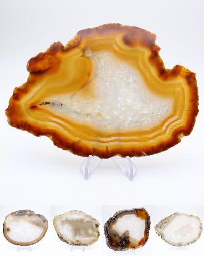 Natural agate Brazil collection March 2026