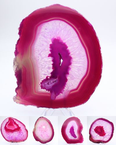 Colored agate Brazil collection February 2026