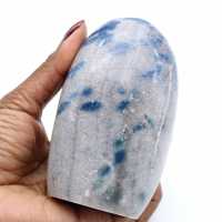 Polished lazulite stone