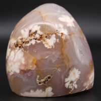 Natural flower agate