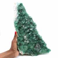 Green fluorite from Madagascar of nearly 4 kilo
