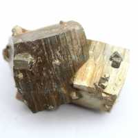 Crystallized pyrite from Bulgaria