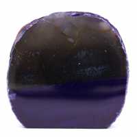 Purple agate decoration