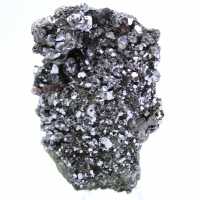 Sphalerite crystals and galena