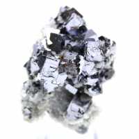 Sphalerite, calcite and galena crystals