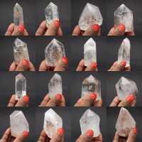 Bitterminated quartz prism