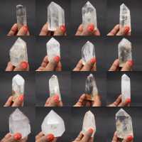 Quartz prism with inclusion
