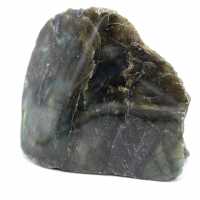 Half-polished, half-rough stones