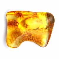 Natural yellow amber