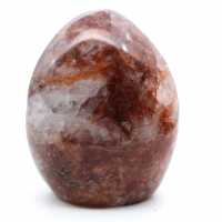 Natural red quartz stone
