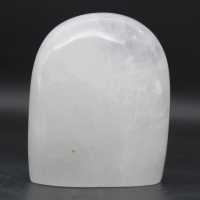 Polished rock crystal ornamental stone from madagascar