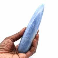 Blue calcite massage stick