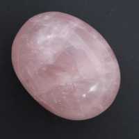 Rose quartz pebble