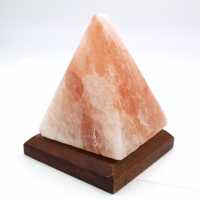 Himalayan Pink Salt Pyramid Lamp