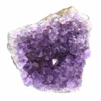 Crystallized amethyst from Brazil