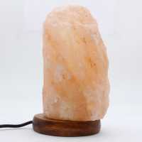 Salt rock USB lamp from Pakistan
