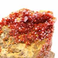 Vanadinite crystals