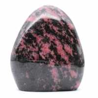 Natural Rhodonite rock