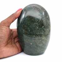 Polished Green Jasper stone