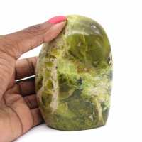 Ornamental green opal from Madagascar