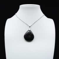 Black tourmaline pendant